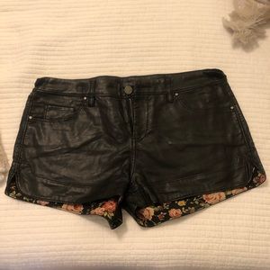 Women’s Blank NYC faux leather shorts